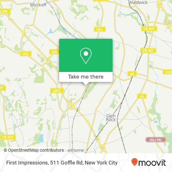 First Impressions, 511 Goffle Rd map