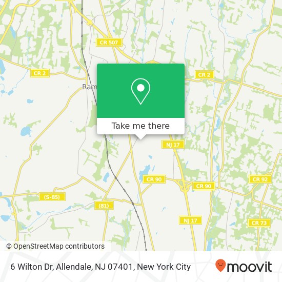 6 Wilton Dr, Allendale, NJ 07401 map