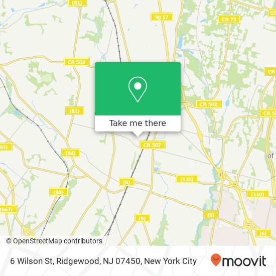 6 Wilson St, Ridgewood, NJ 07450 map