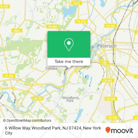 6 Willow Way, Woodland Park, NJ 07424 map