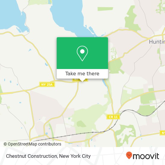 Mapa de Chestnut Construction