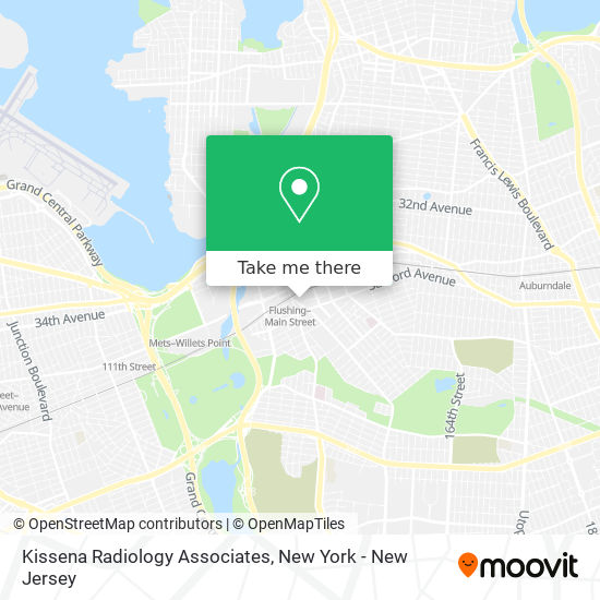 Kissena Radiology Associates map