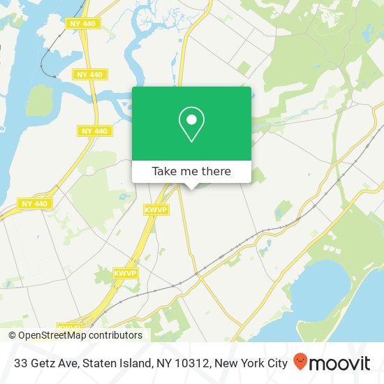 33 Getz Ave, Staten Island, NY 10312 map