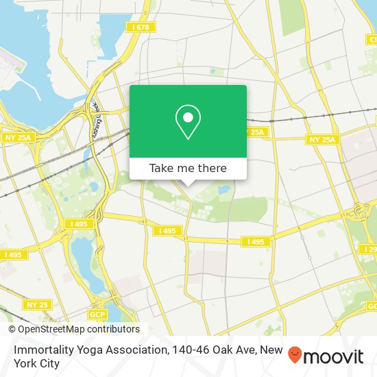 Immortality Yoga Association, 140-46 Oak Ave map