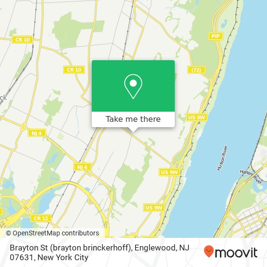 Brayton St (brayton brinckerhoff), Englewood, NJ 07631 map