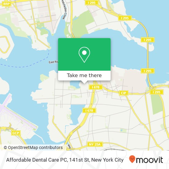 Mapa de Affordable Dental Care PC, 141st St