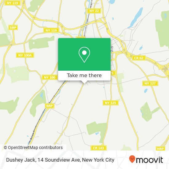 Mapa de Dushey Jack, 14 Soundview Ave