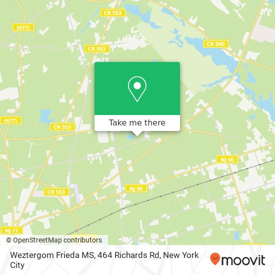 Weztergom Frieda MS, 464 Richards Rd map