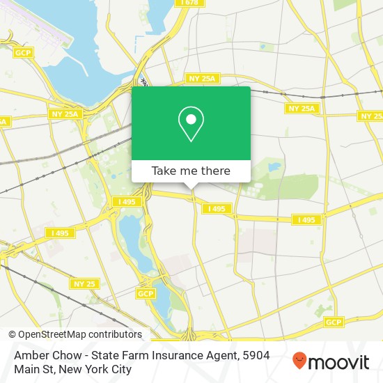 Mapa de Amber Chow - State Farm Insurance Agent, 5904 Main St