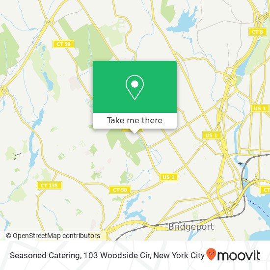 Seasoned Catering, 103 Woodside Cir map