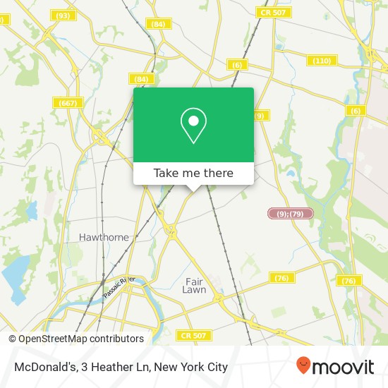 McDonald's, 3 Heather Ln map