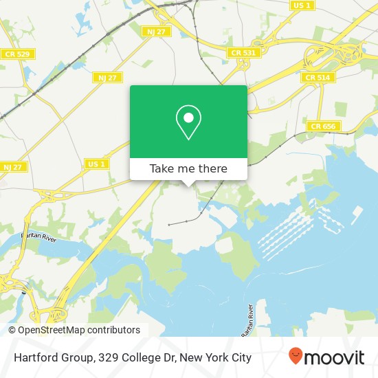 Hartford Group, 329 College Dr map