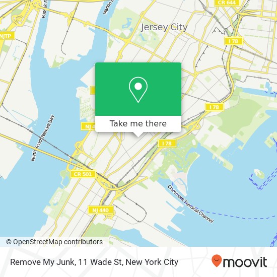 Remove My Junk, 11 Wade St map