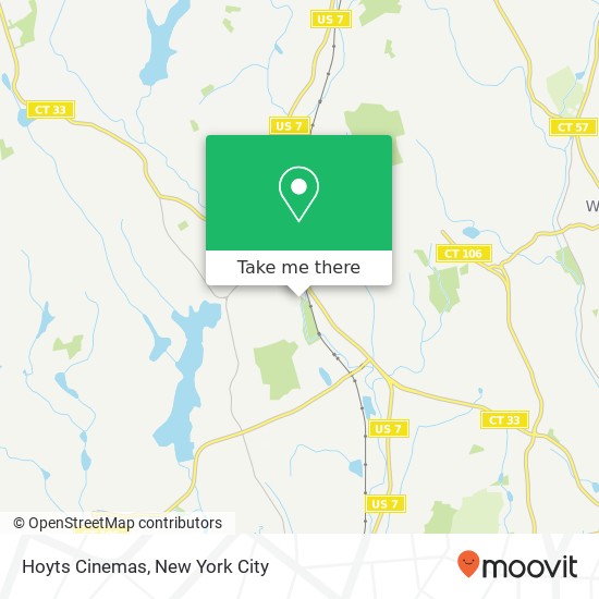 Hoyts Cinemas map