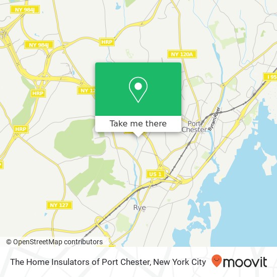 Mapa de The Home Insulators of Port Chester
