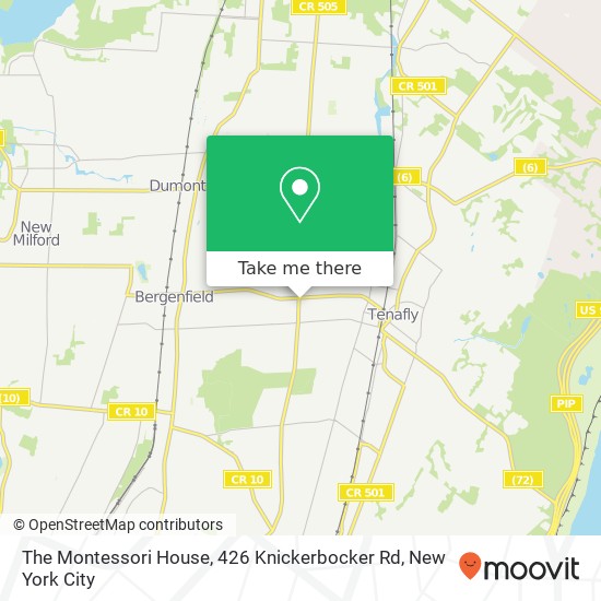 The Montessori House, 426 Knickerbocker Rd map