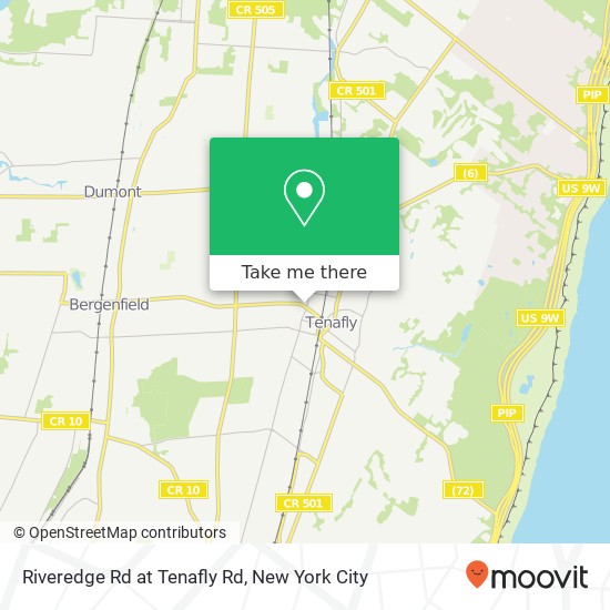 Mapa de Riveredge Rd at Tenafly Rd