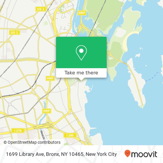 1699 Library Ave, Bronx, NY 10465 map
