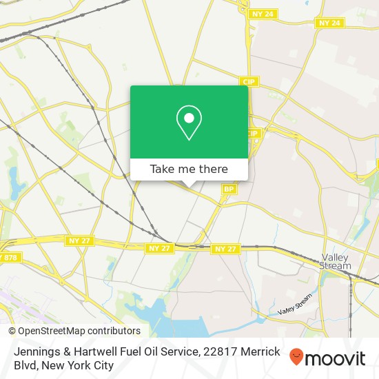 Jennings & Hartwell Fuel Oil Service, 22817 Merrick Blvd map