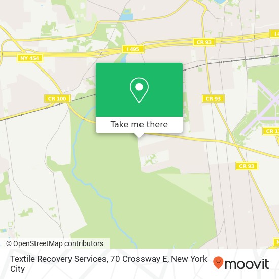 Mapa de Textile Recovery Services, 70 Crossway E