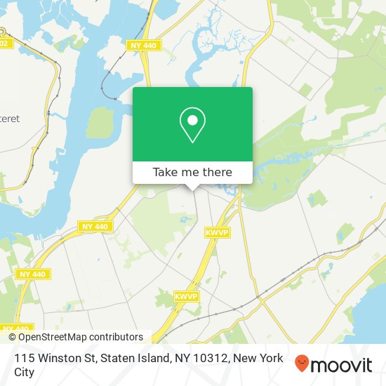 115 Winston St, Staten Island, NY 10312 map