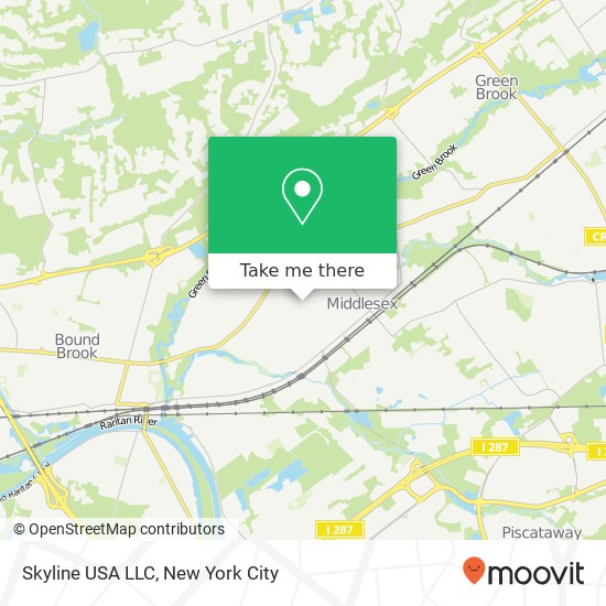 Skyline USA LLC map