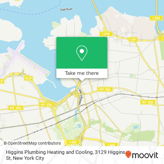 Mapa de Higgins Plumbing Heating and Cooling, 3129 Higgins St