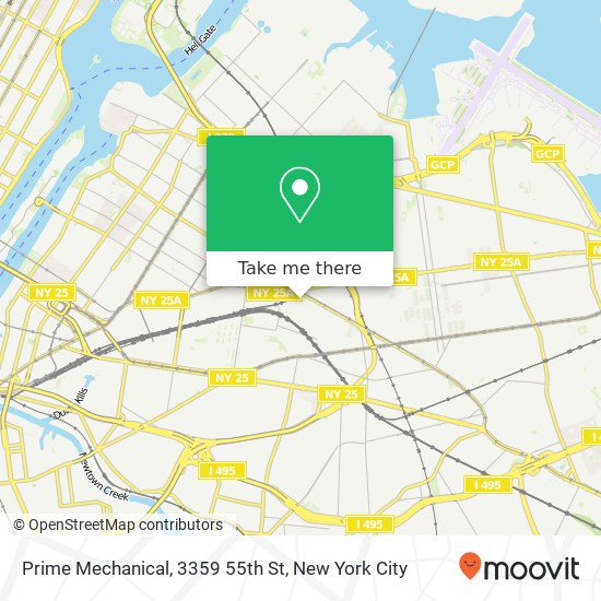 Prime Mechanical, 3359 55th St map