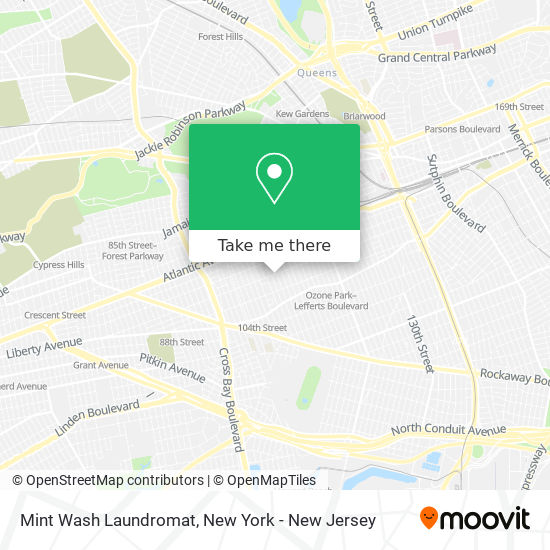 Mint Wash Laundromat map