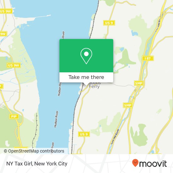 Mapa de NY Tax Girl, 59 Main St