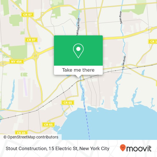 Stout Construction, 15 Electric St map