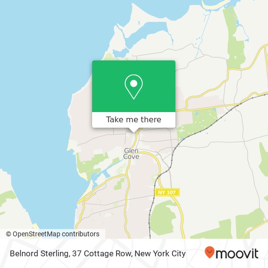Mapa de Belnord Sterling, 37 Cottage Row
