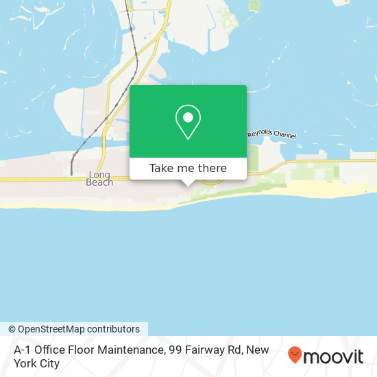 A-1 Office Floor Maintenance, 99 Fairway Rd map