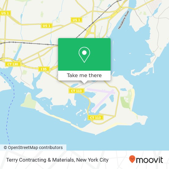 Mapa de Terry Contracting & Materials