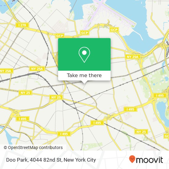 Mapa de Doo Park, 4044 82nd St