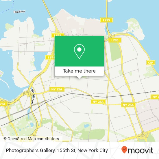 Photographers Gallery, 155th St map