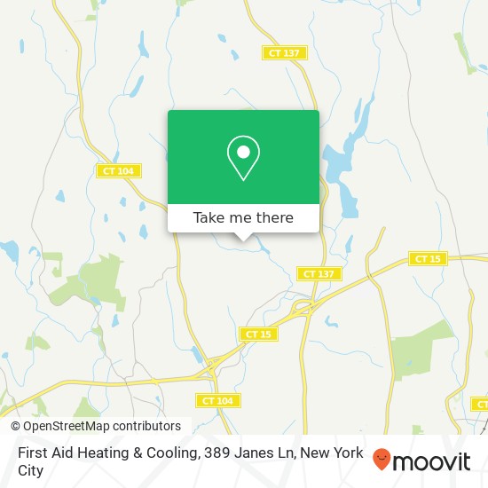 First Aid Heating & Cooling, 389 Janes Ln map