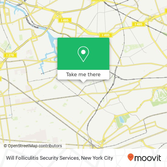 Will Folliculitis Security Services map