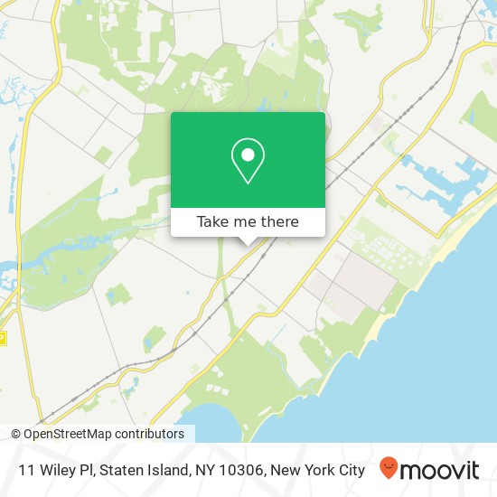 11 Wiley Pl, Staten Island, NY 10306 map