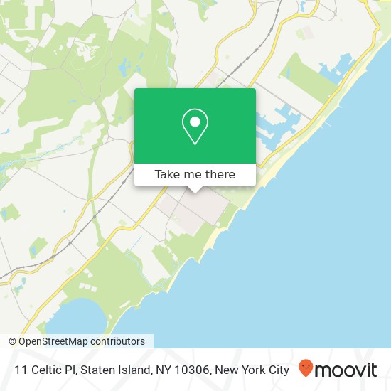 11 Celtic Pl, Staten Island, NY 10306 map