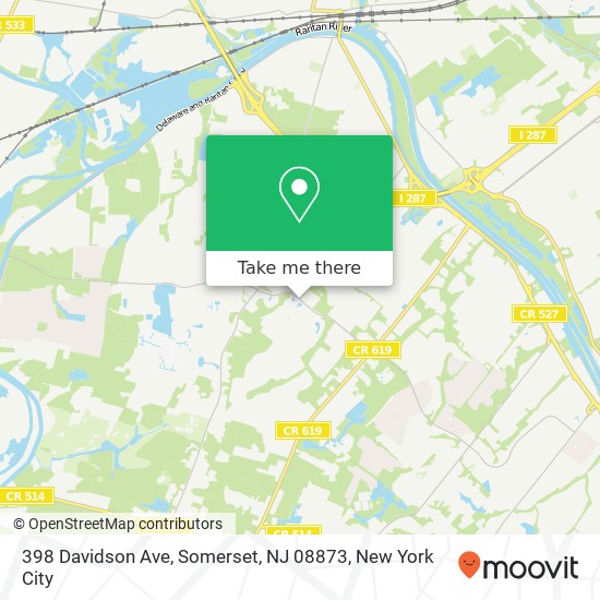 398 Davidson Ave, Somerset, NJ 08873 map
