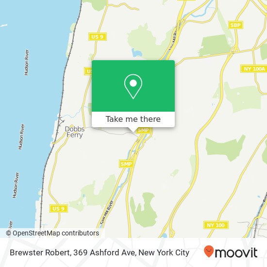 Brewster Robert, 369 Ashford Ave map