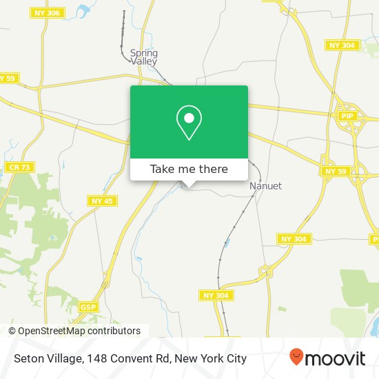 Seton Village, 148 Convent Rd map