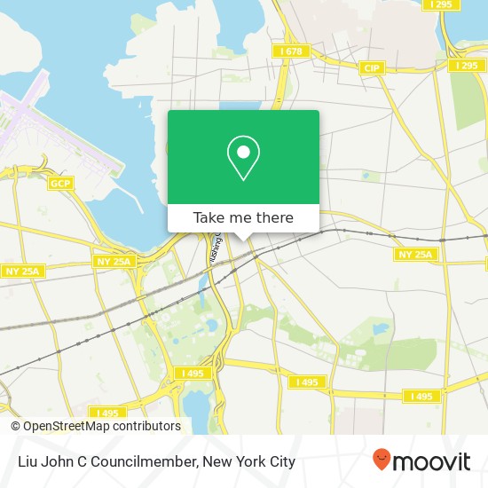 Mapa de Liu John C Councilmember