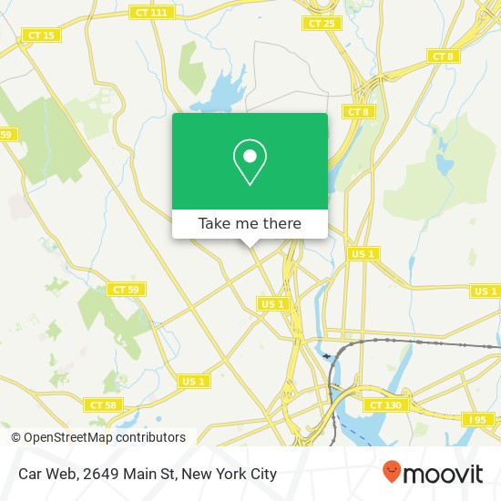 Mapa de Car Web, 2649 Main St