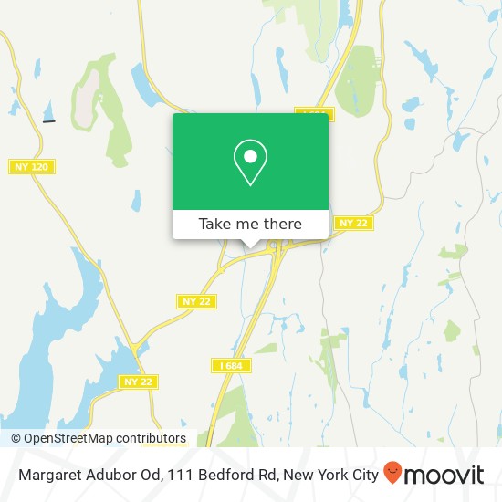 Mapa de Margaret Adubor Od, 111 Bedford Rd