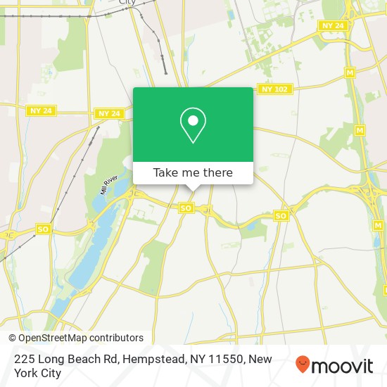 225 Long Beach Rd, Hempstead, NY 11550 map