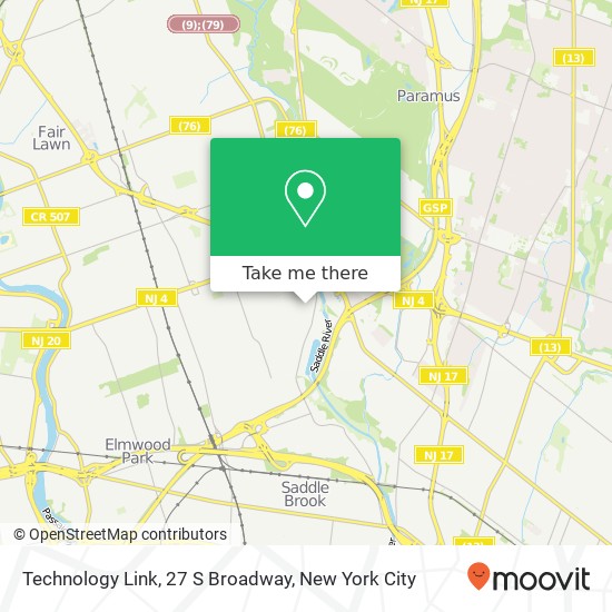 Mapa de Technology Link, 27 S Broadway