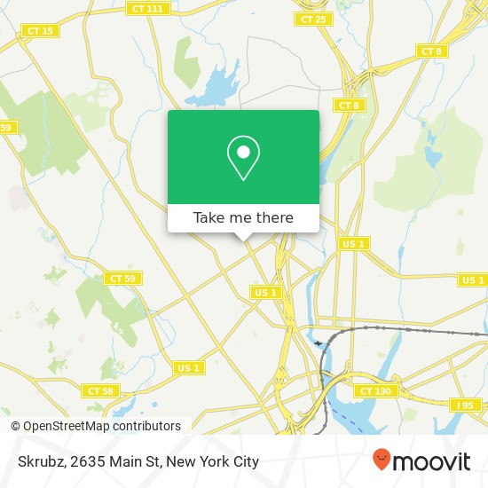 Mapa de Skrubz, 2635 Main St