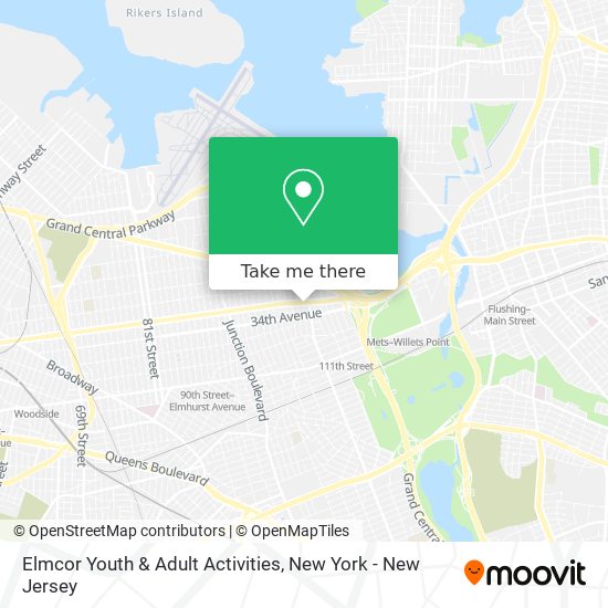 Mapa de Elmcor Youth & Adult Activities